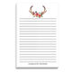White Decorated Antler Notepads Image 2 of 2
